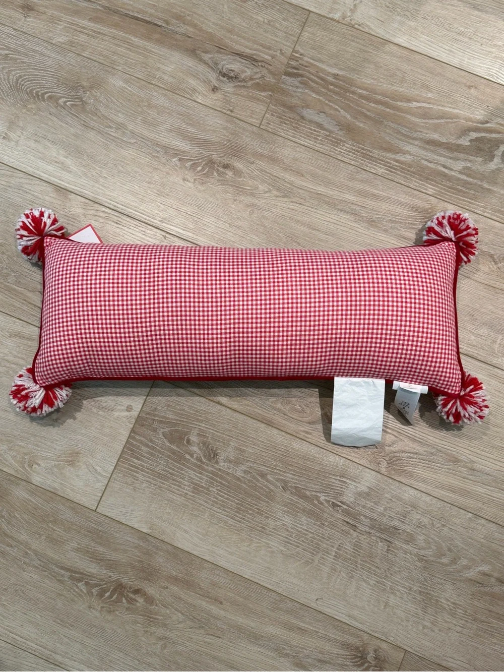 NWT Pottery Barn Kids Ho Ho Ho Lumbar Pillow